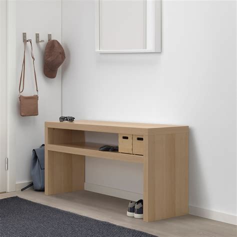 Lack Console Table White Stained Oak 140x39 Cm 551 8x153 8 Ikea Ca