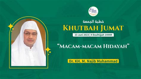 Live Macam Macam Hidayah Dr Kh Muhammad Najib Muhammad Youtube