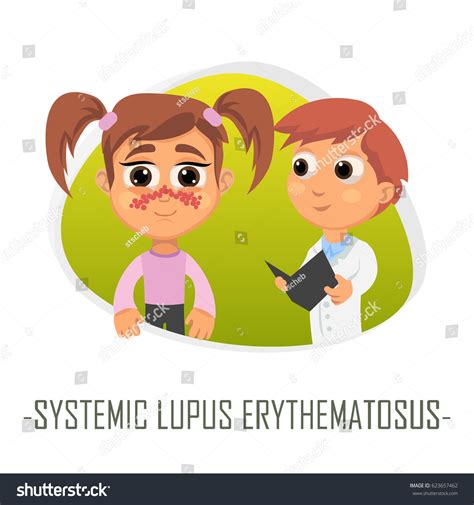 Systemic Lupus Erythematosus Medical Concept Vector