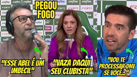 TRETA NET0 DETONA ABEL FERREIRA AO VIVO E DEBATE PEGA FOGO APÓS