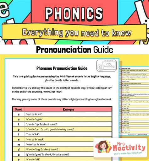 Pronunciation Guide