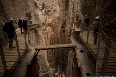 Caminito Del Rey Worlds Most Dangerous Walkway Set To Reopen Next