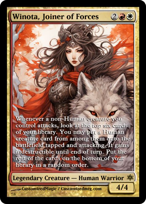 Winota Joiner Of Forces Magic The Gathering Proxy Cards