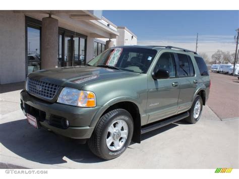 Estate Green Metallic 2002 Ford Explorer Limited 4x4 Exterior Photo