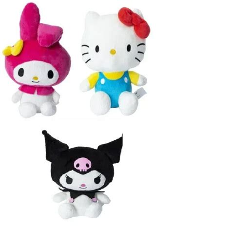 Sanrio Jouet En Peluche Kawaii Kuromi My Melody Hello Kitty Kuromi Poupée Peluche