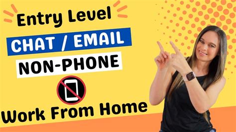 Entry Level CHAT EMAIL Non Phone Customer Support Work From Home