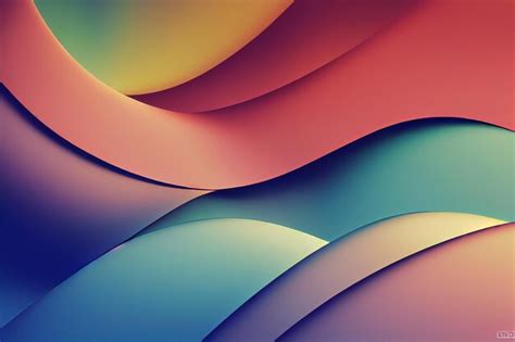 Premium Photo Beautiful Colorful Abstract Wallpaper 3d Rendering