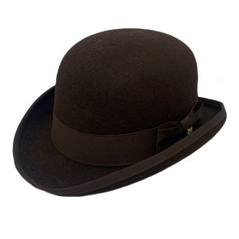 Hills Hats Deluxe Fur Felt Bowler Hat City Hatters