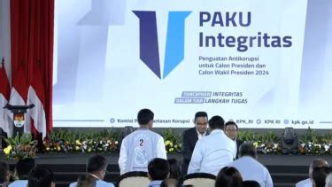 Momen Akrab Anies Dan Prabowo Ngobrol Tertawa Bareng Di Acara Paku