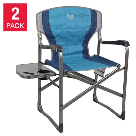 Timber Ridge Folding Directors Chair 2 Pack