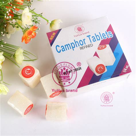 Yu Hua Brand 96 Pure Solid Camphor Blockstablet Buy Camphor Tablet