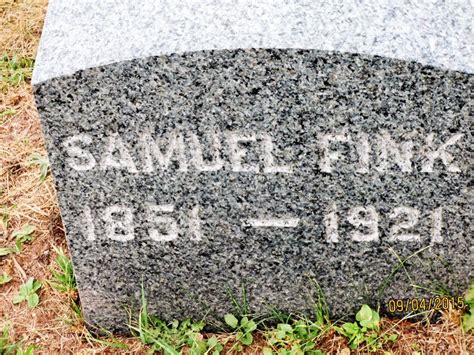 Samuel Fink Find A Grave Memorial