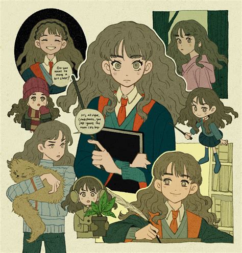 Hermione Granger Harry Potter Image By Helen Jee