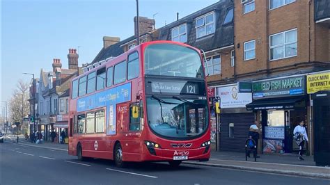 Journey On Arriva London Route 121 DW576 LJ13CJO Wright Gemini 2