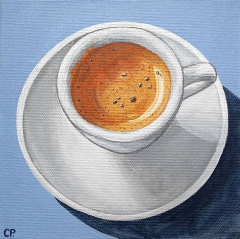 Coffee Cup Art Painting