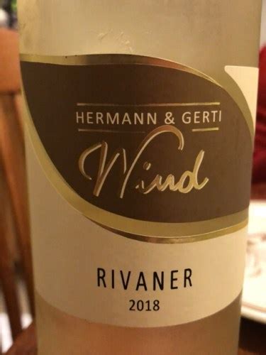 Hermann Gerti Wind Rivaner Vivino Us