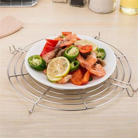 Hot Pot Stand Stainless Steel Heat Resistant Round Table Ring At Kk