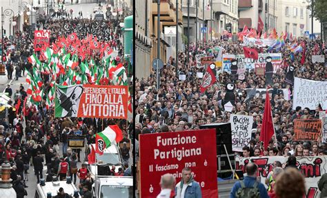 Trieste Doppio Corteo CasaPound E Antifascisti In Piazza