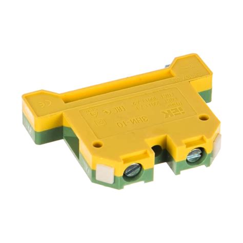 Наборный зажим IEK ЗНИ-10PEN 10кв.мм JXB-земля ИЭК YZN20-010-K52 ...