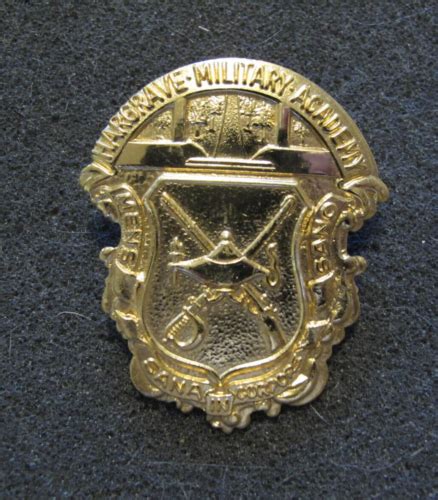 Hargrave Military Academy Hat Badge Military School Virginia Ebay