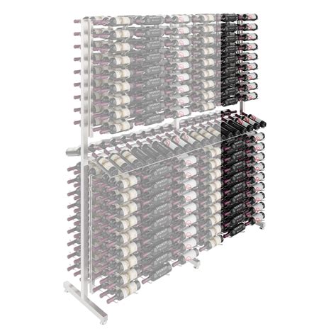 W Series Double Sided Island Display Rack Presentation Row Extension