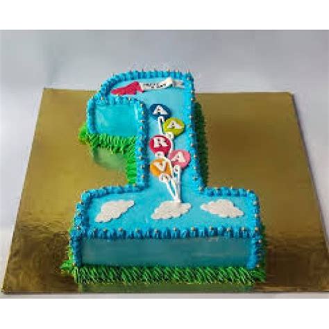 One Number Birthday Cake Delivery In Delhi Ncr