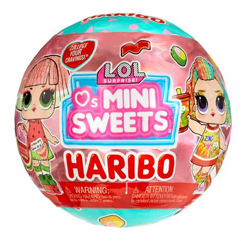 LOL Surprise Loves Mini Sweets X HARIBO kula niespodzianka Świat Zabawek