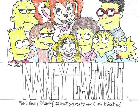 Nancy Cartwright Tribute By Celmationprince On Deviantart