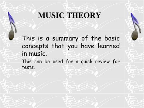 Ppt Music Theory Powerpoint Presentation Free Download Id7058961