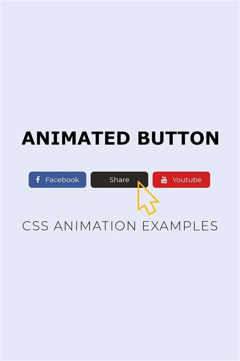 An Animated Button With The Css Animation Examples Highlighted