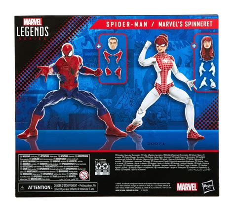 Zestaw Figurek Marvel Legends Spider Man Spinneret