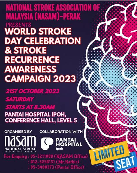 Nasam Perak Organising Stroke Awareness Campaign Ipoh Echo