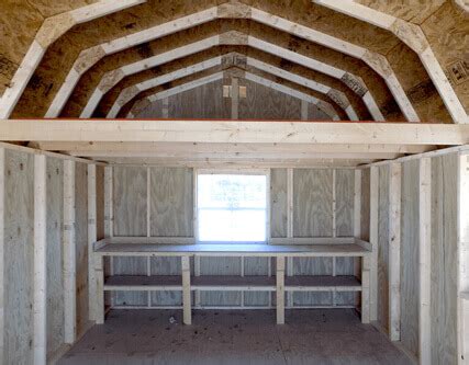 Barn Style Shed With Loft Old Hickory Buildings Sheds