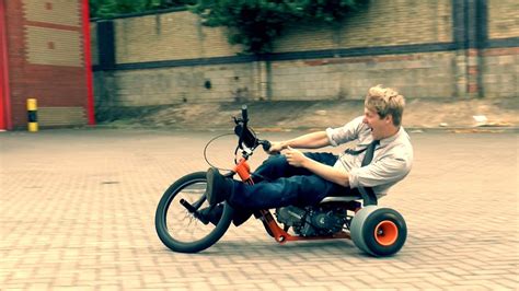 Motorised Drift Trike Fun Youtube