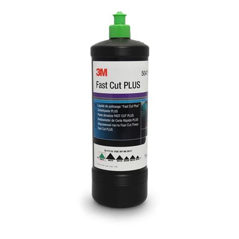 3m Perfect It Iii Fast Cut Plus Compound Green Ultimate Finish