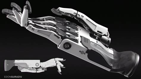 Artstation Robotic Hand Design