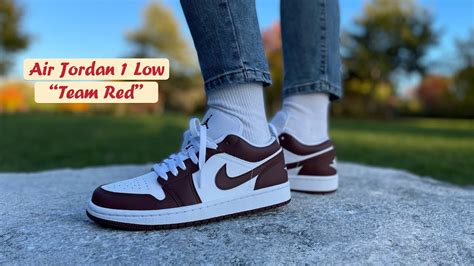 Air Jordan Low Team Red W Youtube