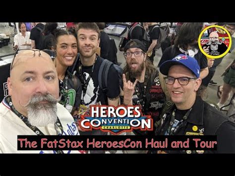 The Official FatStax HeroesCon Haul And Tour YouTube