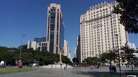 Rio De Janeiro Edif Cio A Noite Imagem Aerea Ipatrim Nio