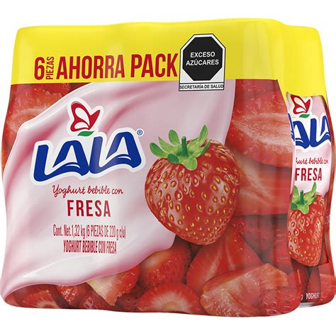 Yoghurt Bebible Fresa Lala Grupo Lala