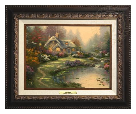 Thomas Kinkade X Framed Canvas Classics Everett S Cottage