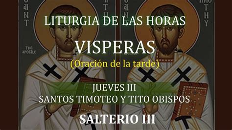 Oración de la Tarde VÍSPERAS JUEVES 26 DE ENERO 2023 Producción