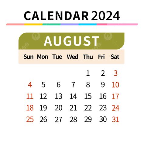 Gambar Kalendar Indonesia 2024 Png Vektor Psd Dan Untuk Muat Turun