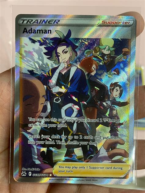 Adaman Full Art Gg57gg70 Crown Zenith Pokemon Tcg Hobbies And Toys