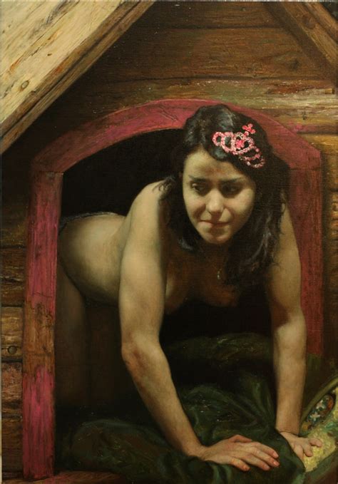 Realistic Painting Nude Art Cumception