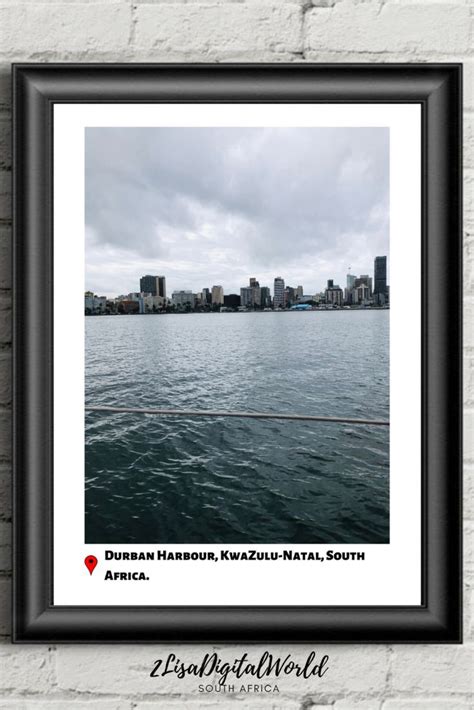 Durban Harbour Poster Printable Durban Harbour Print Durban Kwazulu