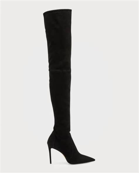 Stuart Weitzman Ultrastuart Over The Knee Suede Boots Neiman Marcus