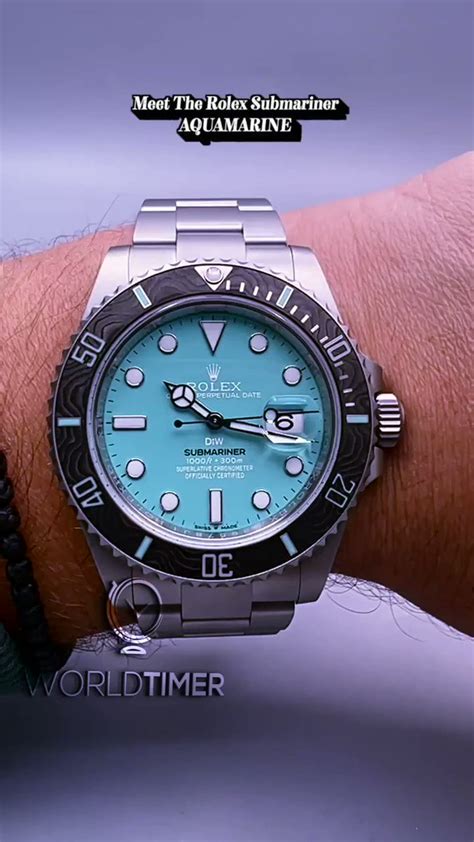 WORLDTIMER DiW On Twitter Rolex DiW TiffanyBlue Submariner