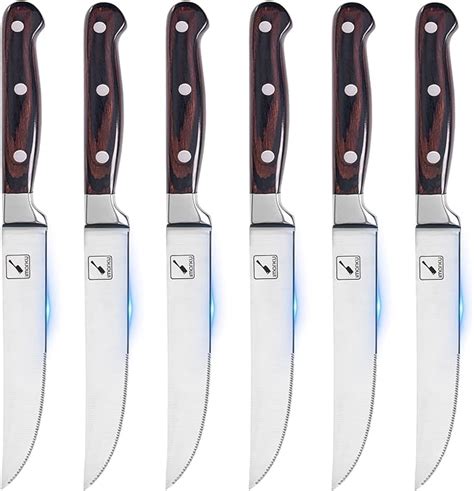 Amazon Imarku Steak Knives Steak Knives Set Of 6 Premium