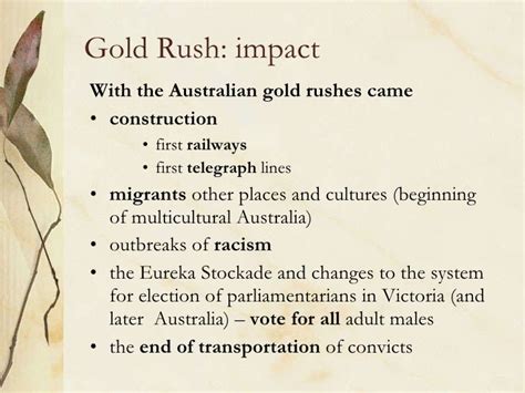 👍 Gold rush impact on australia. Australian Gold Rush Begins. 2019-02-02